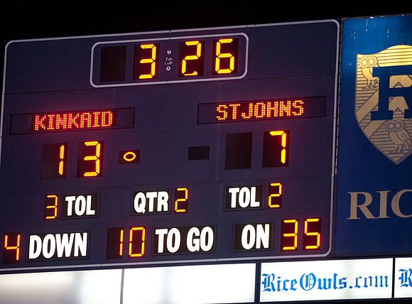 SJS vs Kinkaid @ Rice
